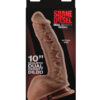 Shane Diesel Dildo Dual Density 10in w/Balls