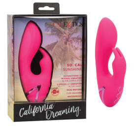 California Dreaming SoCal Sunshine Vibrator Pink