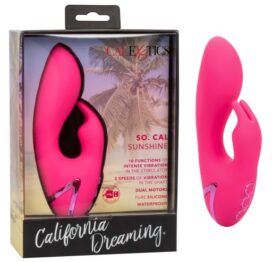 SoCal Sunshine Rabbit Vibrator Pink, California Dreaming