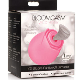 Bloomgasm Wild Rose 10X Clit Stimulator Pink, INMI