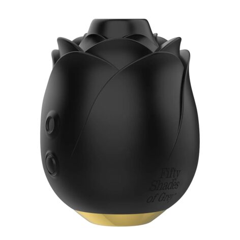 Hearts & Flowers Clitoral Suction Stimulator Black Rose