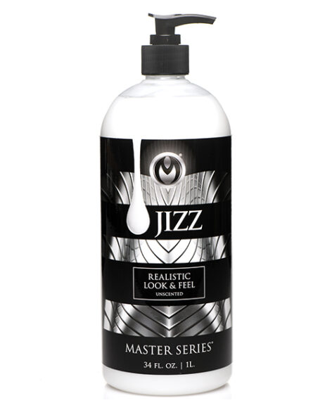 Jizz Cum Lubricant Unscented Water Based 34oz