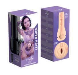 Leigh Raven Pussy Stroker Beige, Kiiroo