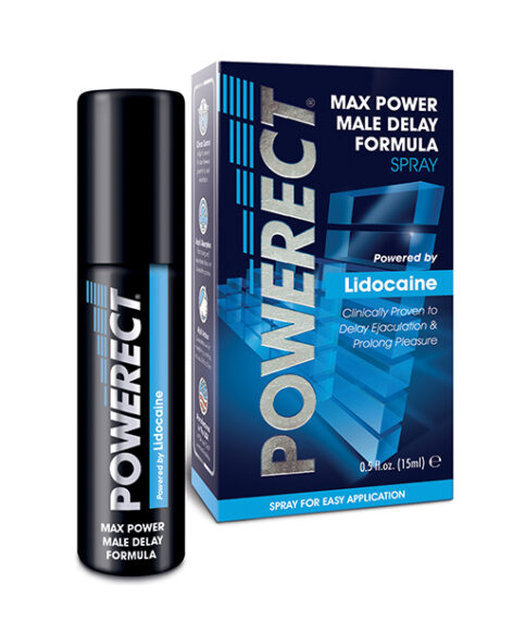 Powerect Lidocaine Male Delay Spray .5oz (15ml)