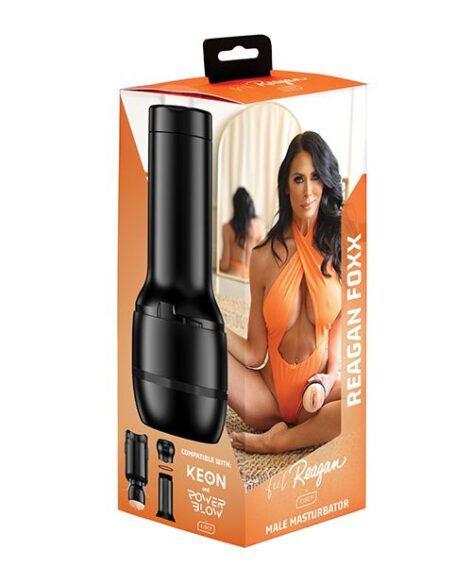 Reagan Foxx MILF Pussy Stroker Feel Stars Beige, Kiiroo