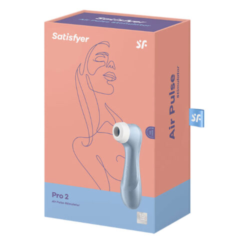Satisfyer Pro 2 Air Pulse Clit Stimulator Blue
