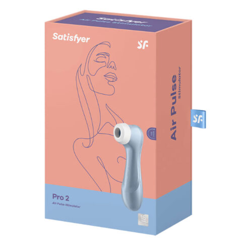 Satisfyer Pro 2 Air Pulse Clit Stimulator Blue