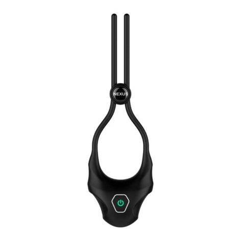 Nexus Forge Adjustable Vibrating Cock Ring Black