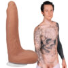 Owen Gray Dildo Silicone 9in w/Balls Vanilla, Doc Johnson