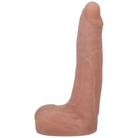 Owen Gray Dildo UltraSkyn 8in w/Balls Vanilla, Doc Johnson