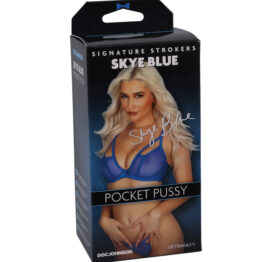 Skye Blue Pocket Pussy Stroker Vanilla, Doc Johnson