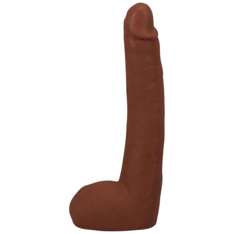 Alex Jones Dildo 11in UltraSkyn w/Balls Caramel, Doc Johnson