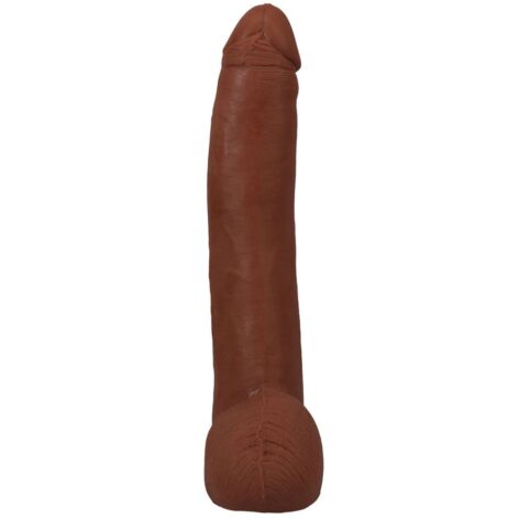 Alex Jones Dildo 11in UltraSkyn w/Balls Caramel, Doc Johnson