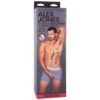 Alex Jones Dildo 11in UltraSkyn w/Balls Caramel, Doc Johnson