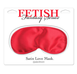 Satin Love Mask Red, Fetish Fantasy