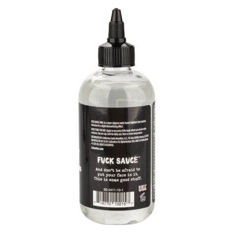 Fuck Sauce Anal Numbing Lube Water Based 8oz, CalExotics