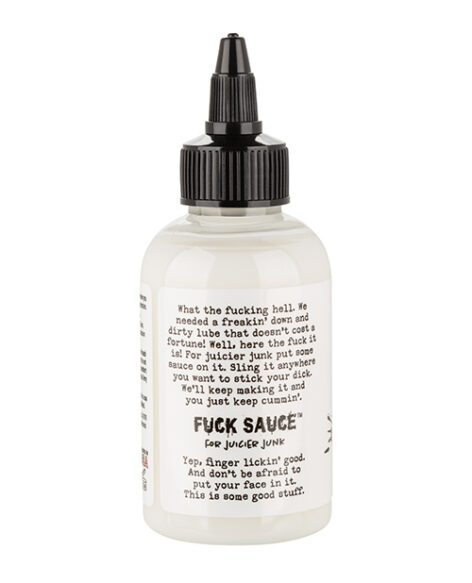 Fuck Sauce Cum Scented Lube Water Based 4oz, CalExotics