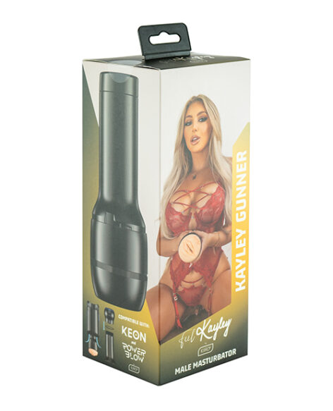 Kayley Gunner Pussy Stroker Beige, Kiiroo