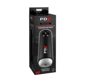 PDX Elite Moto Milker Thrusting Auto Stroker, Pipedream