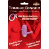 Tongue Dinger Vibrating Tongue Ring Purple, Hott Products