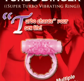 Turbo Dinger Vibrating Cock Ring Magenta, Hott Products