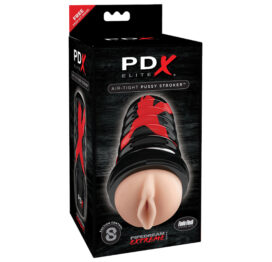 PDX Elite Air Tight Pussy Stroker Beige, Pipedream