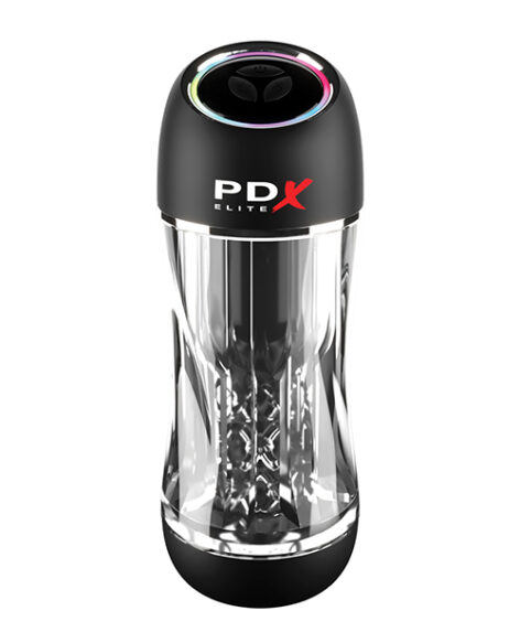 PDX Elite ViewTube Pro Suction See-Thru Stroker, Pipedream