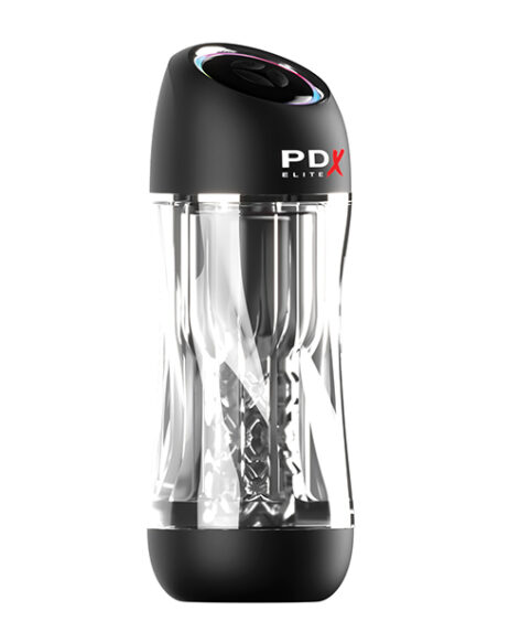 PDX Elite ViewTube Pro Suction See-Thru Stroker, Pipedream