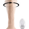 Twirl Jam Dildo 9.25in Twirling w/Suction Cup Light Beige