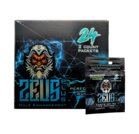 Zeus Plus Male Enhancement Gummies Pineapple 48 Pills