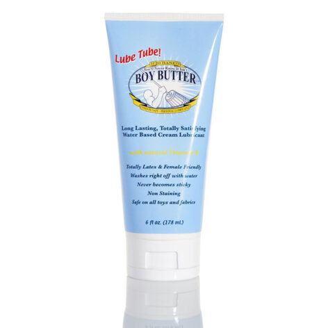 Boy Butter H2O Water Based Lubricant 6oz (178ml) Lube Tube