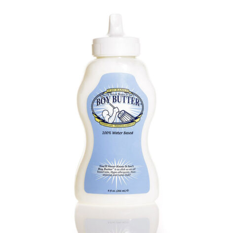 Boy Butter H2O Water Based Lubricant 9oz Squeeze Bottle