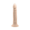 In Thrust We Trust Dildo 9.5in Thrusting w/Suction Cup Beige