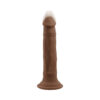 In Thrust We Trust Dildo 9.5in Thrusting w/Suction Cup Brown