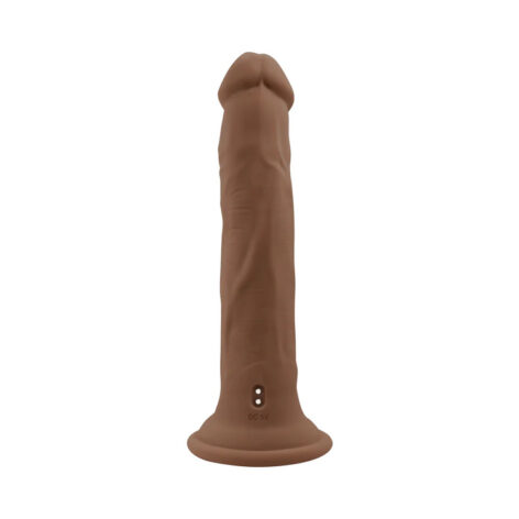 In Thrust We Trust Dildo 9.5in Thrusting w/Suction Cup Brown