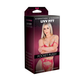 Livv Fitt Pocket Pussy Stroker Vanilla, Doc Johnson