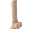 Selopa Dildo 6.5in Natural Feel w/Balls Beige, Evolved