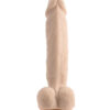 Selopa Dildo 6.5in Natural Feel w/Balls Beige, Evolved