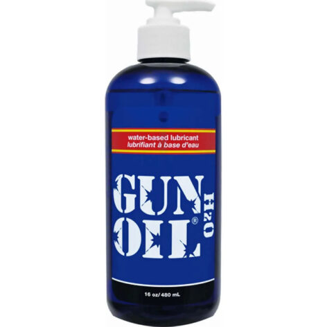 Gun Oil H2O Water Based Personal Lubricant 16oz (480ml)