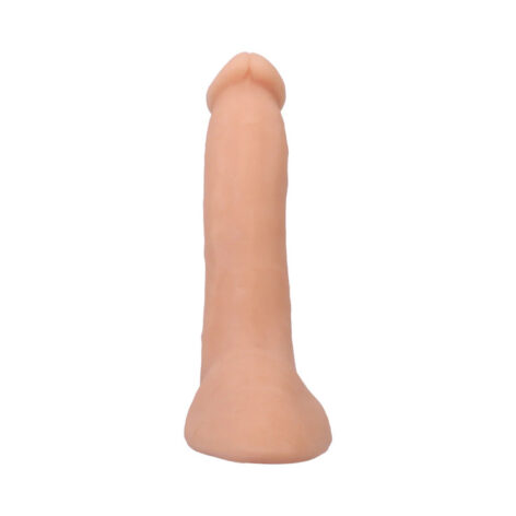 Roman Todd Dildo 8in UltraSkyn w/Balls Vanilla, Doc Johnson