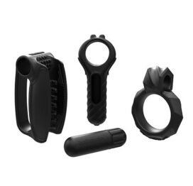 Bathmate Vibe Endurance Kit Black Silicone