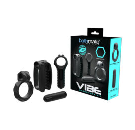 Bathmate Vibe Endurance Kit Black Silicone