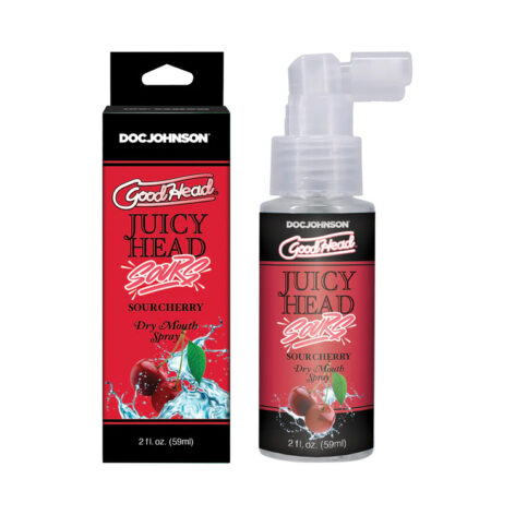 GoodHead Juicy Head Dry Mouth Spray 2oz Sour Cherry