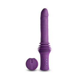 INYA Super Stroker Thrusting Vibrator Purple, NS Novelties 1