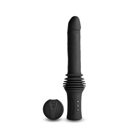 Renegade Super Stroker Thrusting Vibrator Black, NS Novelties