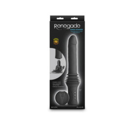 Renegade Super Stroker Thrusting Vibrator Black, NS Novelties