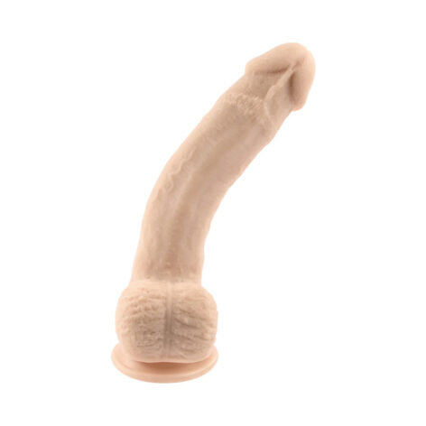 Selopa 7" Natural Feel Flexskin Dildo w/Balls Beige, Evolved