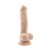 Selopa 6in Dildo w/Balls Beige, Evolved