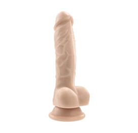 Selopa 6in Dildo w/Balls Beige, Evolved Selopa 6in Dildo w/Balls Beige, Evolved