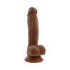 Selopa 6in Dildo w/Balls Brown, Evolved